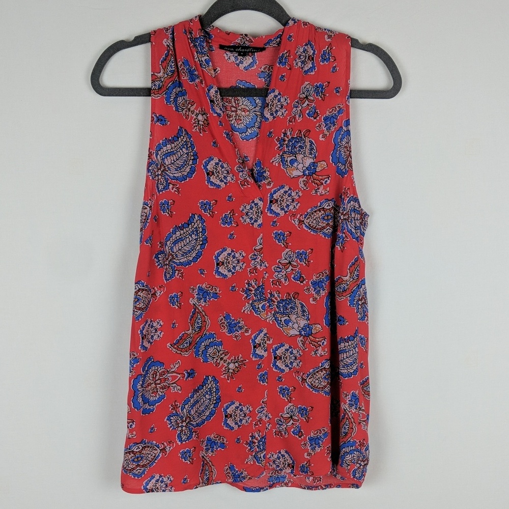 Ava Christine Paisley, Floral Print Tank